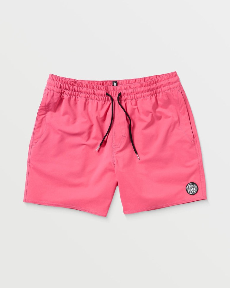 

Шорты VOLCOM Lido Solid Trunk 16 SS25 Neon Pink