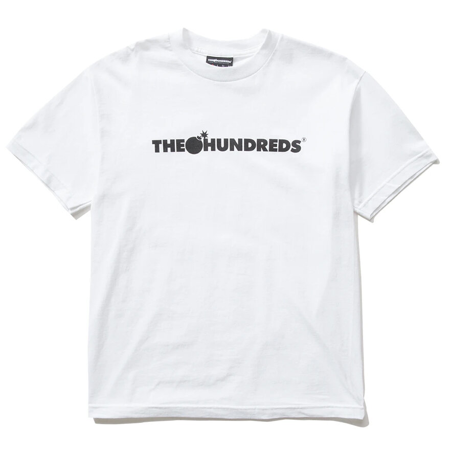 фото Футболка the hundreds forever bar logo t-shirt white 2022