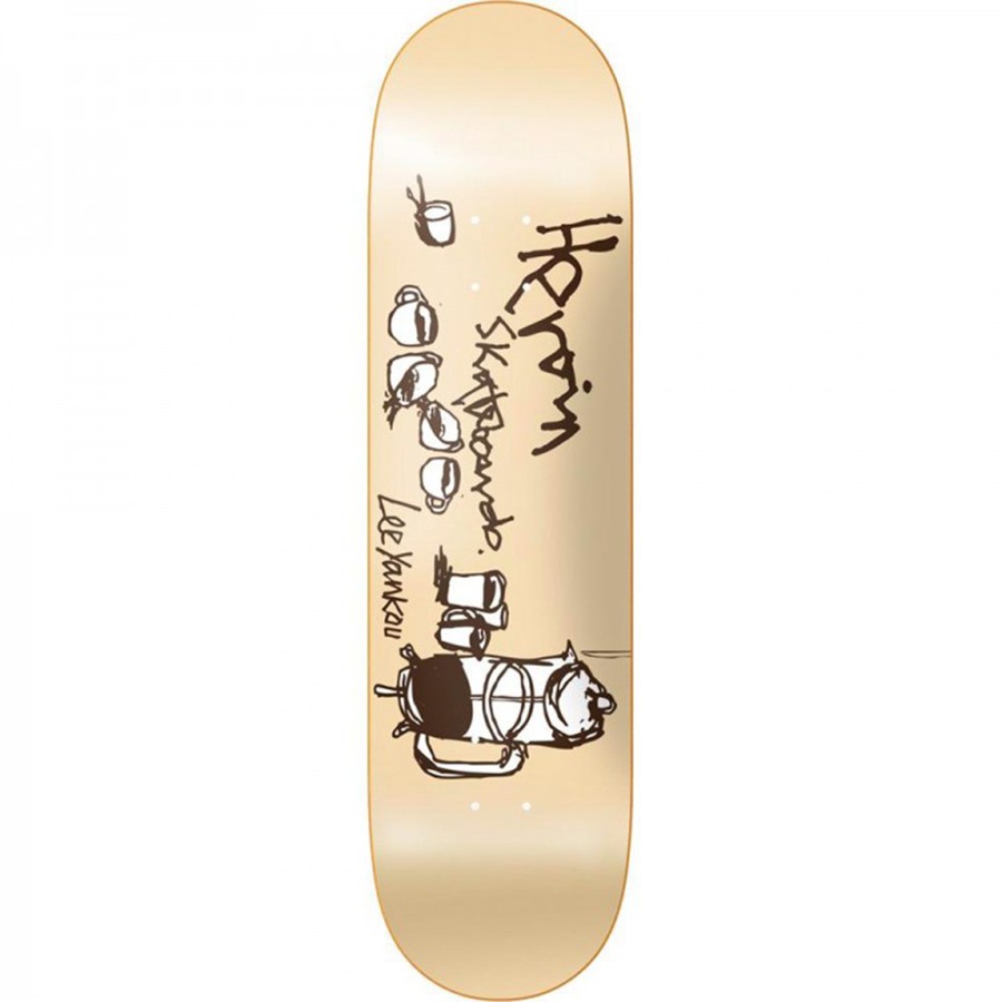 

Дека для скейтборда HEROIN Ly Heritage Deck 8.25, Бежевый