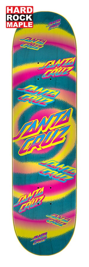 

Дека для скейтборда SANTA CRUZ Hypno Dot Hard Rock Maple 7.75 дюйм 2020, Мультиколор