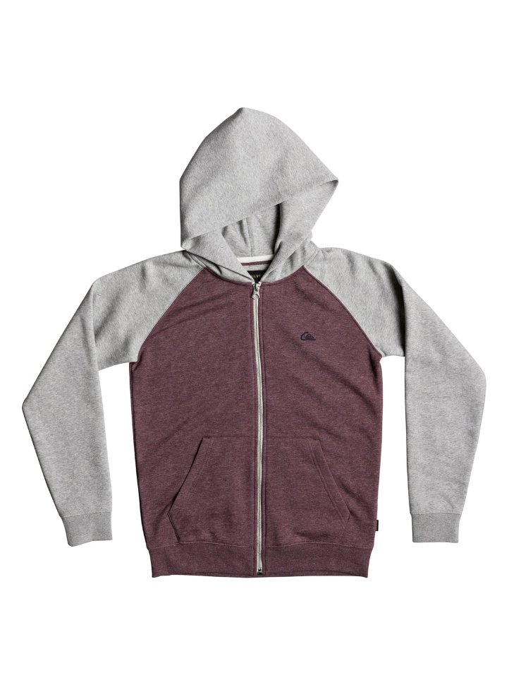 

Кардиган для мальчиков-подростков QUIKSILVER Everydayzipyth B Vineyard Wine Heather, Серый;вишневый