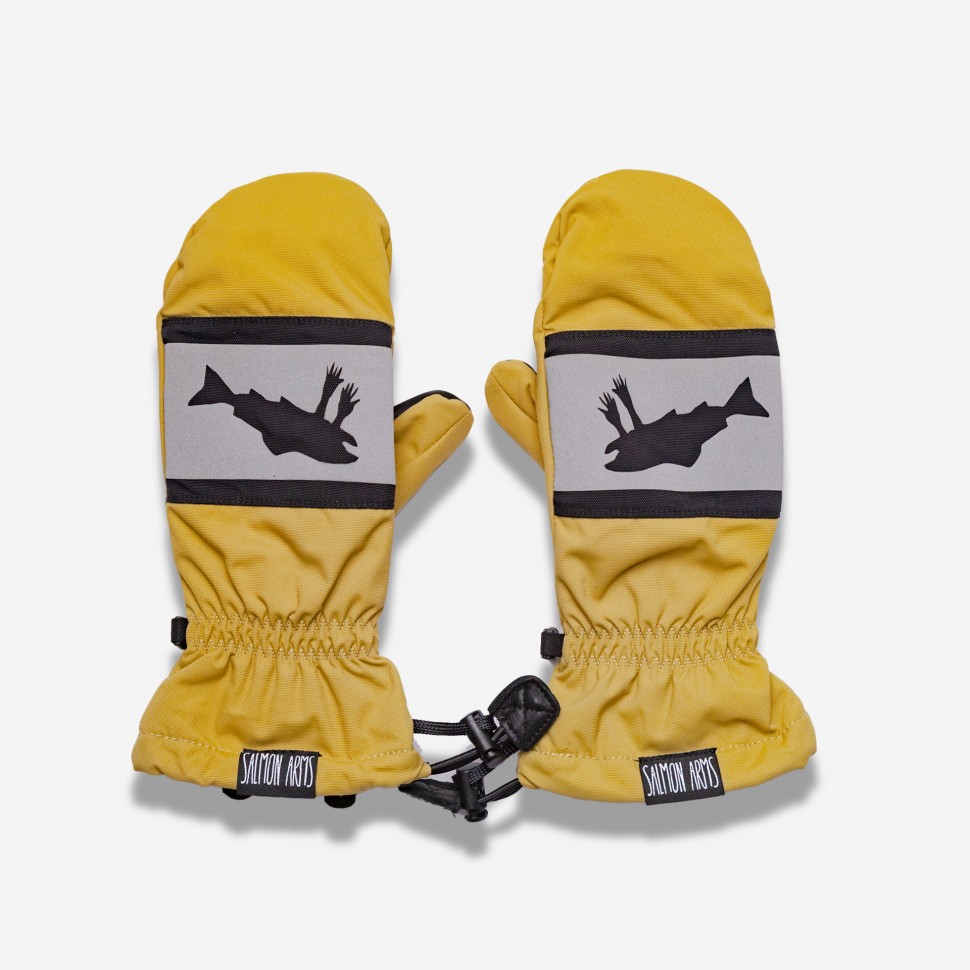 SALMON ARMS Classic Mitt S 黄色 SALMON ARMS Classic Mitt S 黄色 Kanji