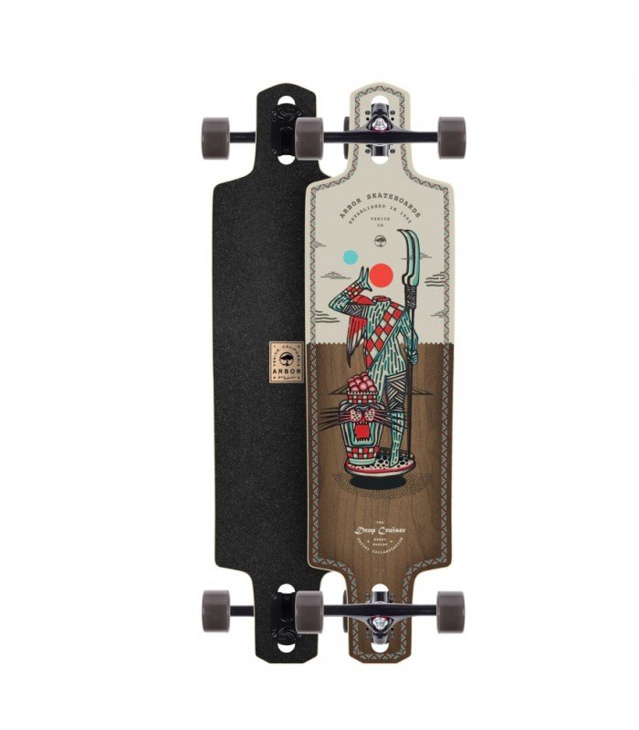 

Комплект лонгборд ARBOR Drop Cruiser Artist, Белый;коричневый;дерево