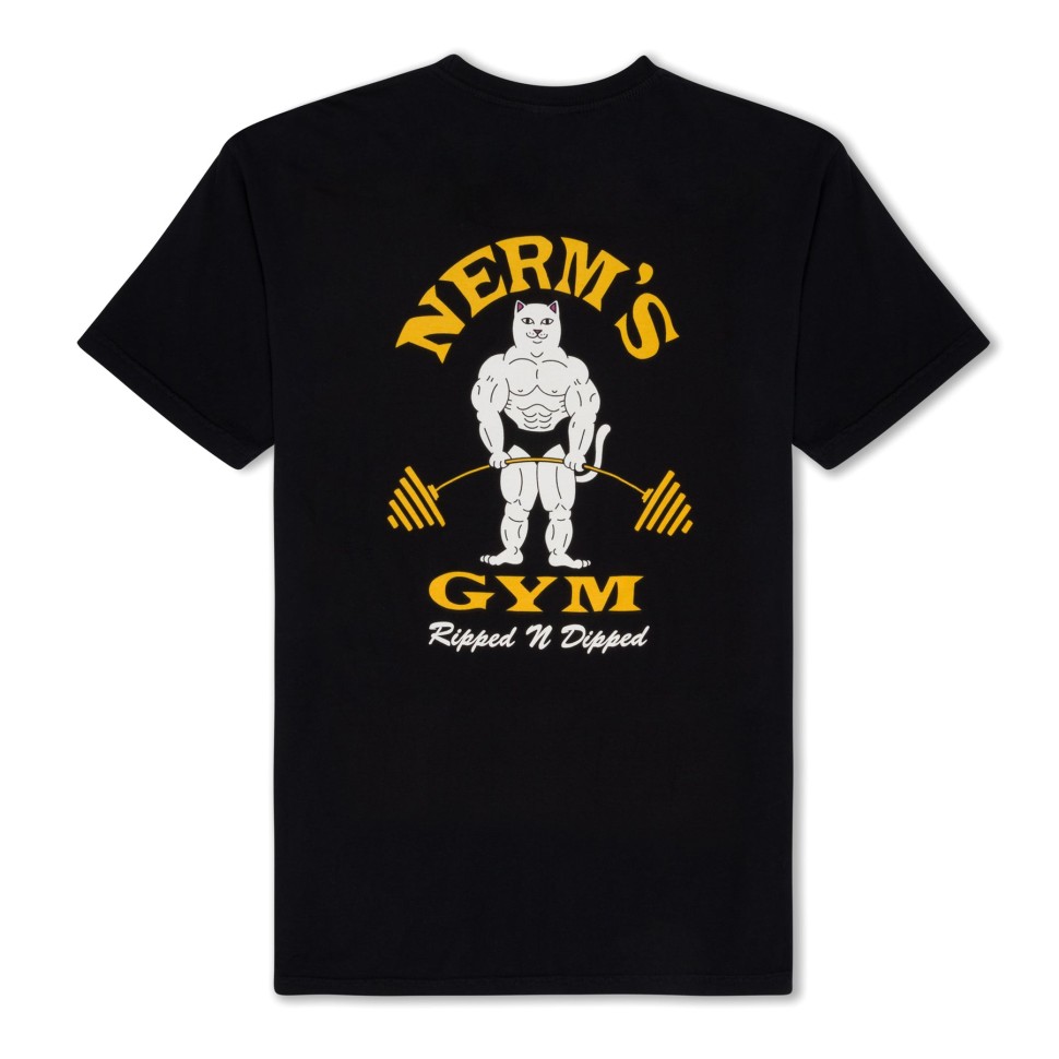 Футболка RIPNDIP Ripped N Dipped Tee Black фото 2