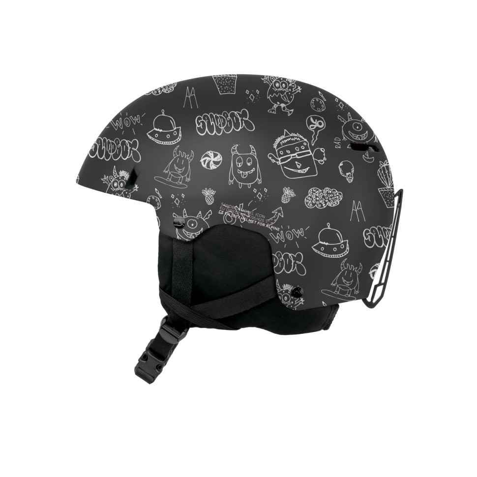 фото Шлем горнолыжный sandbox helmet icon snow doodles