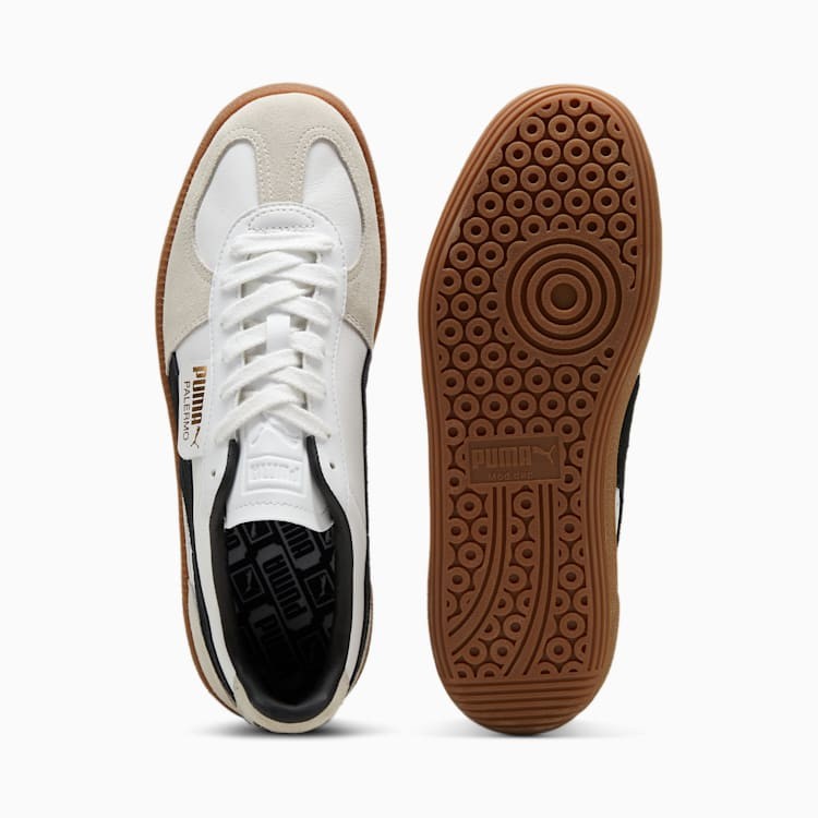 Кеды PUMA Palermo Lth SS24 Puma White-Vapor Gray-Gum фото 4