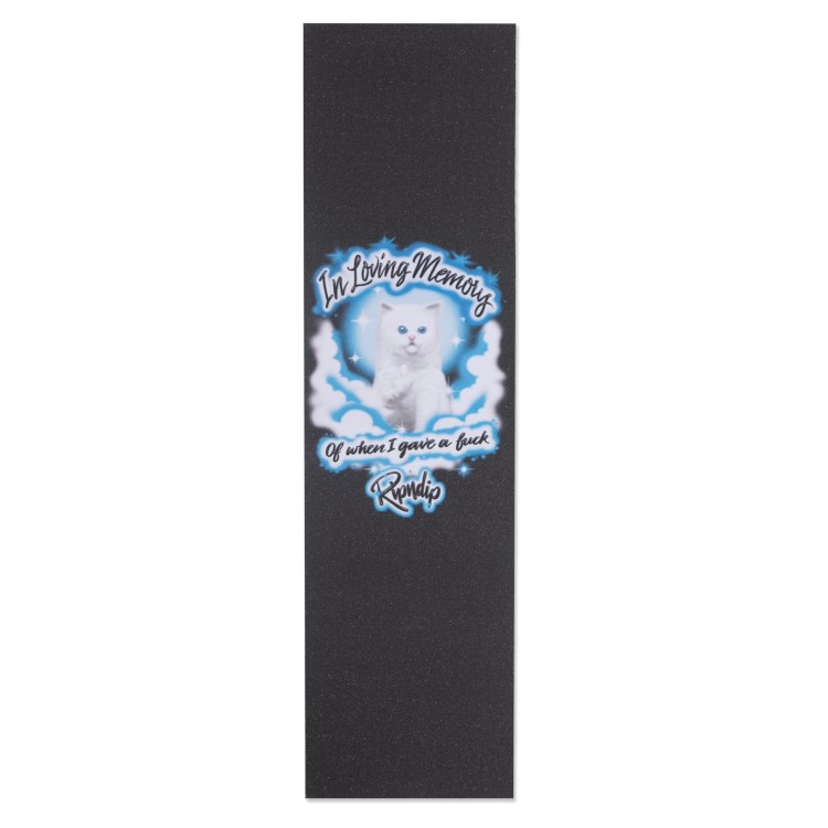 Шкурка для скейтборда RIPNDIP In Loving Memory Grip Tape FW25 Black, фото 1