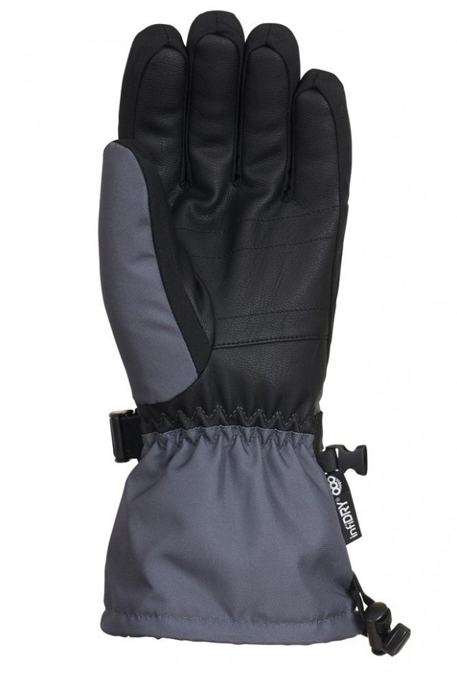фото Перчатки для сноуборда мужские 686 mns infinity gauntlet glove charcoal