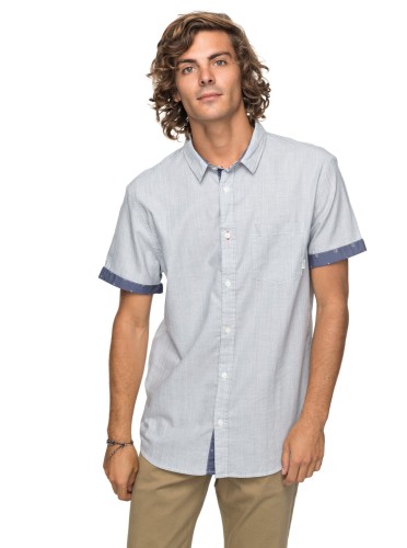 Рубашка мужская QUIKSILVER Shdshirt2Ss M Vintage Indigo, фото 1