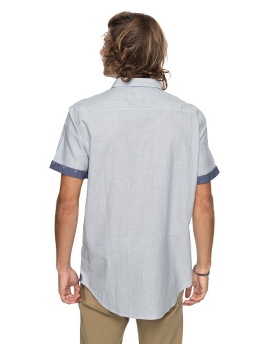Рубашка мужская QUIKSILVER Shdshirt2Ss M Vintage Indigo, фото 3