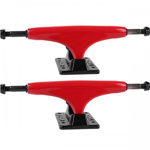 Подвески для скейтборда TENSOR Alloys Red/Black 5.5", фото 3