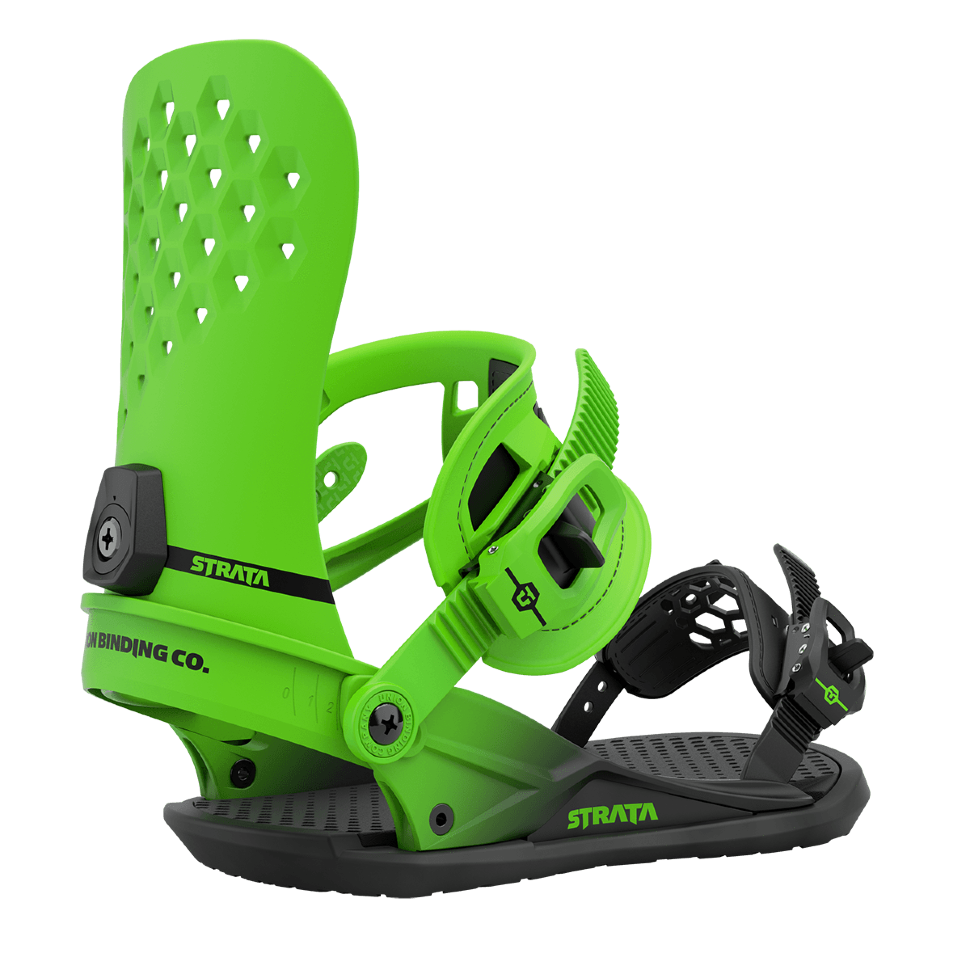 Крепления для сноуборда мужские UNION Strata Acid Green 2021