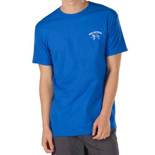 Хлопковая футболка VANS Mn Vans X Anti Hero Royal Blue, фото 1