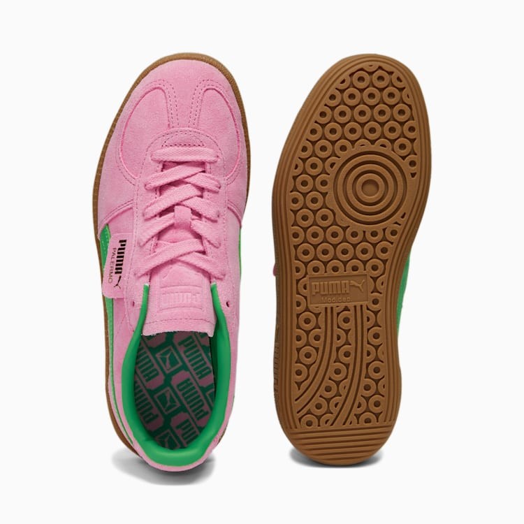 Кеды PUMA Palermo Special Pink Delight-Puma Green-Gum фото 4