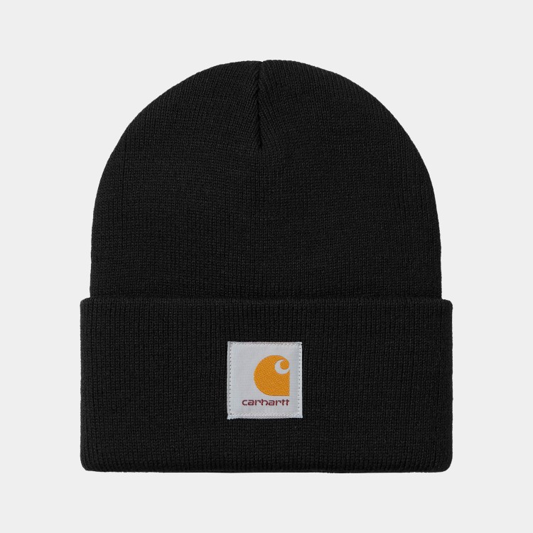 Шапка CARHARTT WIP Short Watch Hat SS24 Black, фото 1