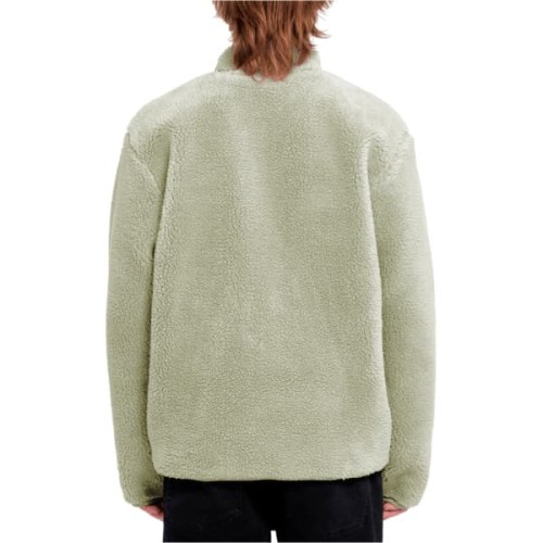 Толстовка VOLCOM Muzzer Fuzzar Zip FW25 Green Tea, фото 2