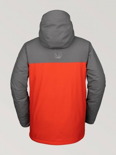 Куртка для сноуборда мужская VOLCOM Scortch Insulated Jacket Orange, фото 2