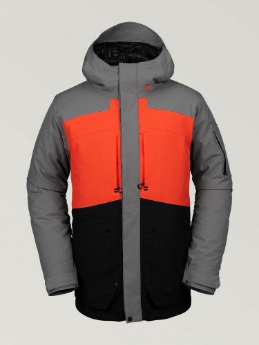 Куртка для сноуборда мужская VOLCOM Scortch Insulated Jacket Orange, фото 1