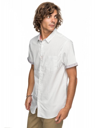 Рубашка мужская QUIKSILVER Shdshirt2Ss M Silver Sconce, фото 1