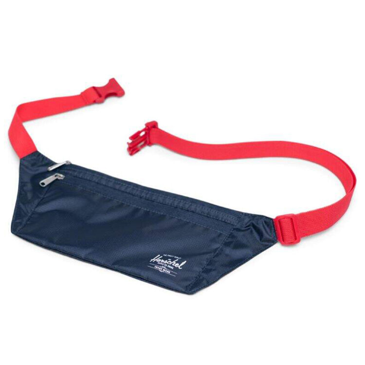 Сумка на пояс HERSCHEL Explorer Pouch Navy/Red 2020, фото 2