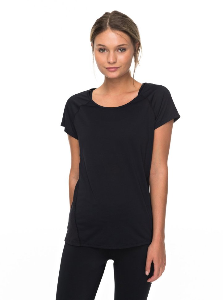 

Футболка женская ROXY Vanil Tempt Te J Anthracite, Серый, Vanil Tempt Te J