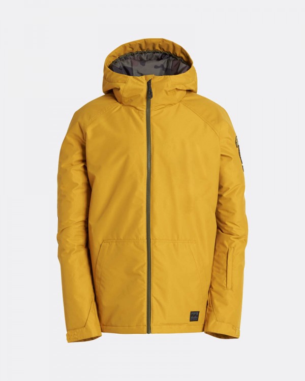 Куртка сноубордическая мужская BILLABONG All Day Harvest Gold, фото 8