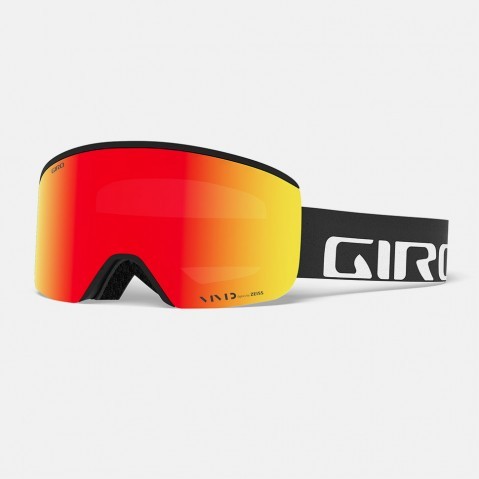 Маска горнолыжная GIRO Axis BLACK WORDMARK/VIVID EMERALD/VIVID INFRARED, фото 1