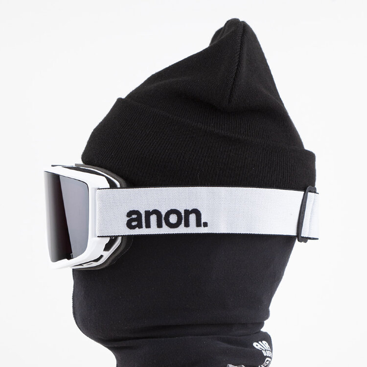 Маска горнолыжная ANON M3 W/Spr WHITE/PRCV SUN ONYX, фото 2