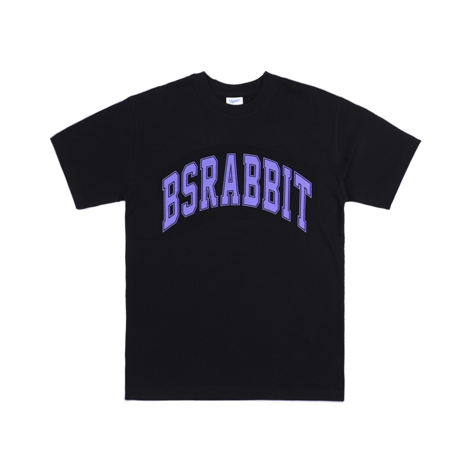 Футболка BSRABBIT Arc Logo Sst Black 2023 2000000707839, размер L