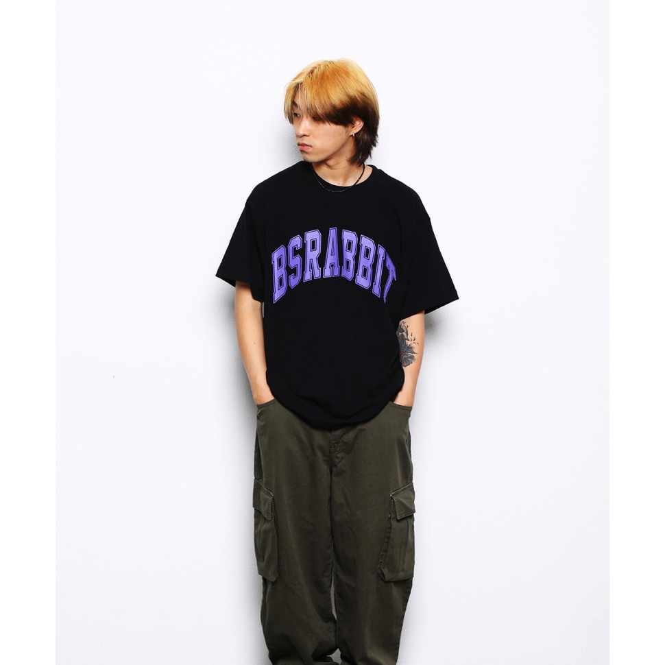 Футболка BSRABBIT Arc Logo Sst Black 2023 фото 2
