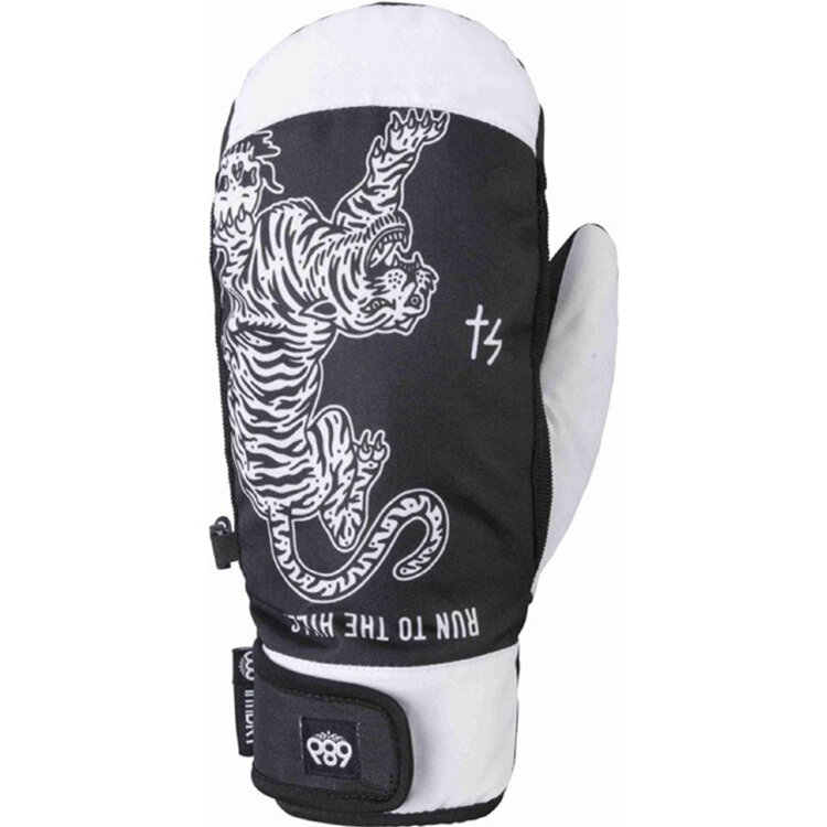Варежки для сноуборда 686 Mns Mountain Mitt Sketchy Tank Big Cats 2021, фото 1