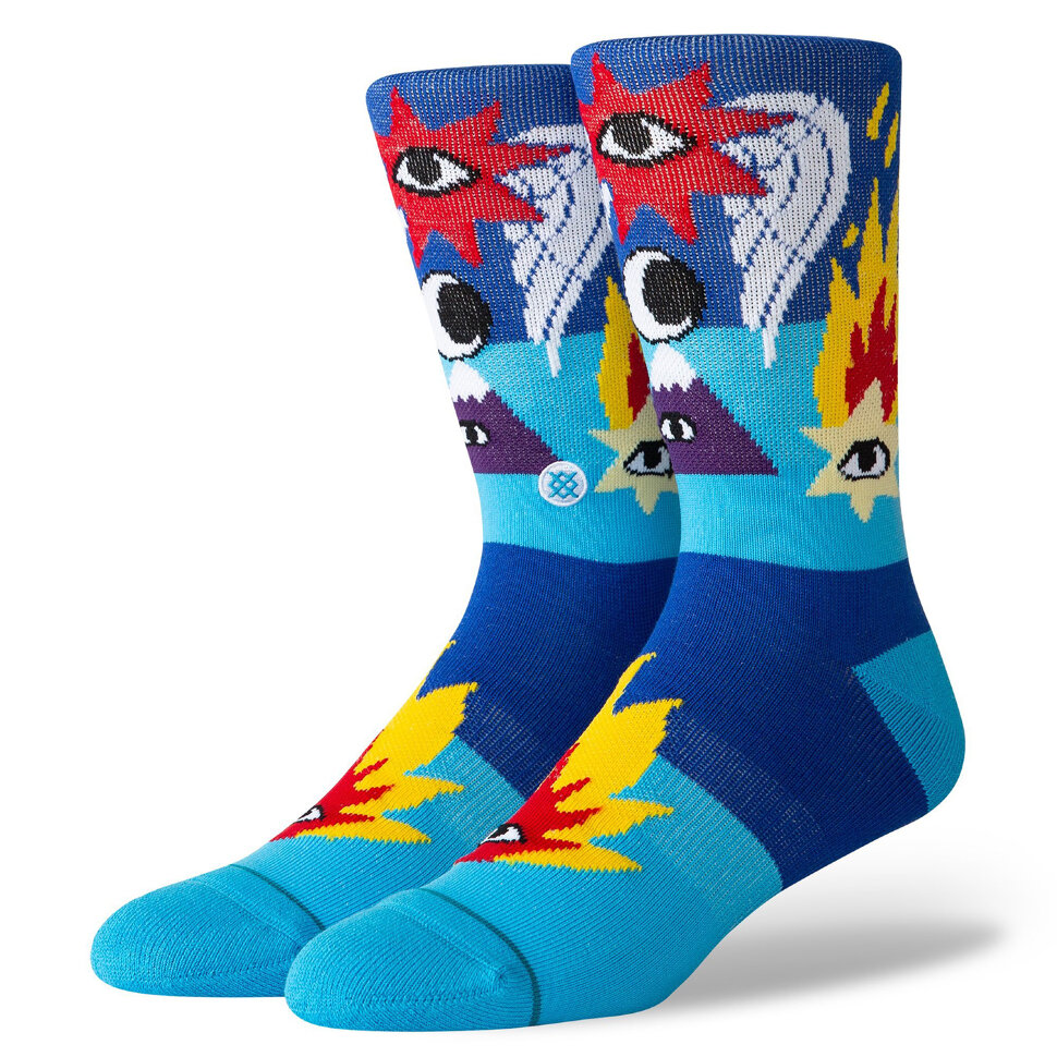 Носки STANCE Cavolo Shooting Star Blue 2021