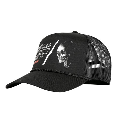 Кепка DISORDER SKATEBOARDS Viscious Snapback Hat Black, фото 1