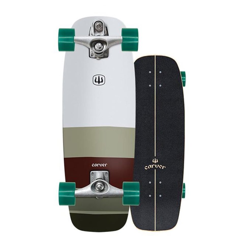 

Комплект лонгборд CARVER C7 Mini Simms 2018 Raw, Металлический