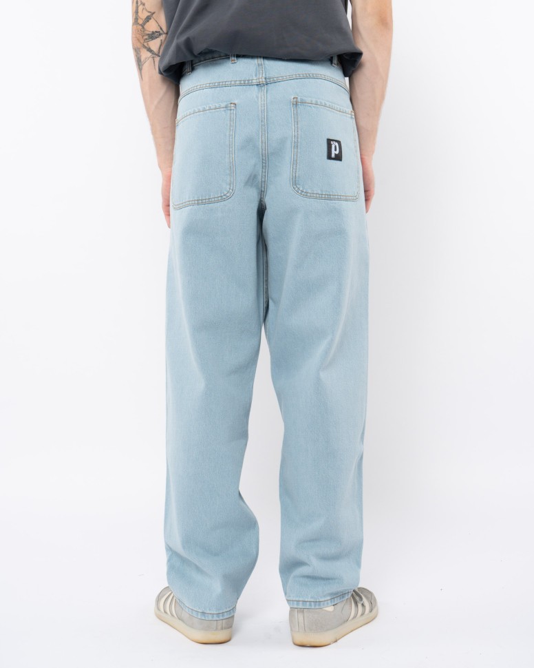 Джинсы POSTAMENTS Biggy Light Blue фото 2