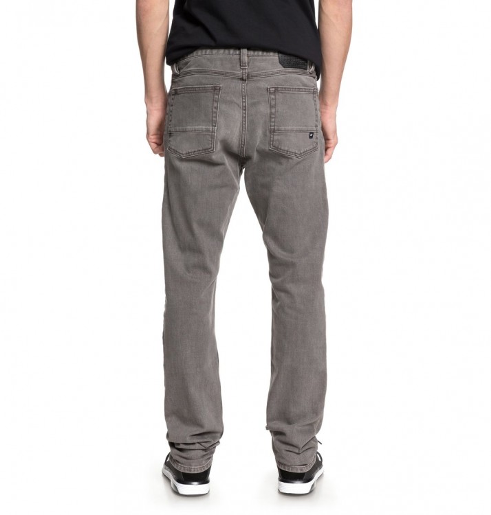 Джинсы мужские DC SHOES Worker Slim Slg M Light Grey, фото 4