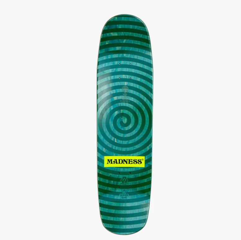 Дека для скейтборда MADNESS Desperatre Eyes Super Sap R7 Green 8.375 дюйм 2022 фото 2