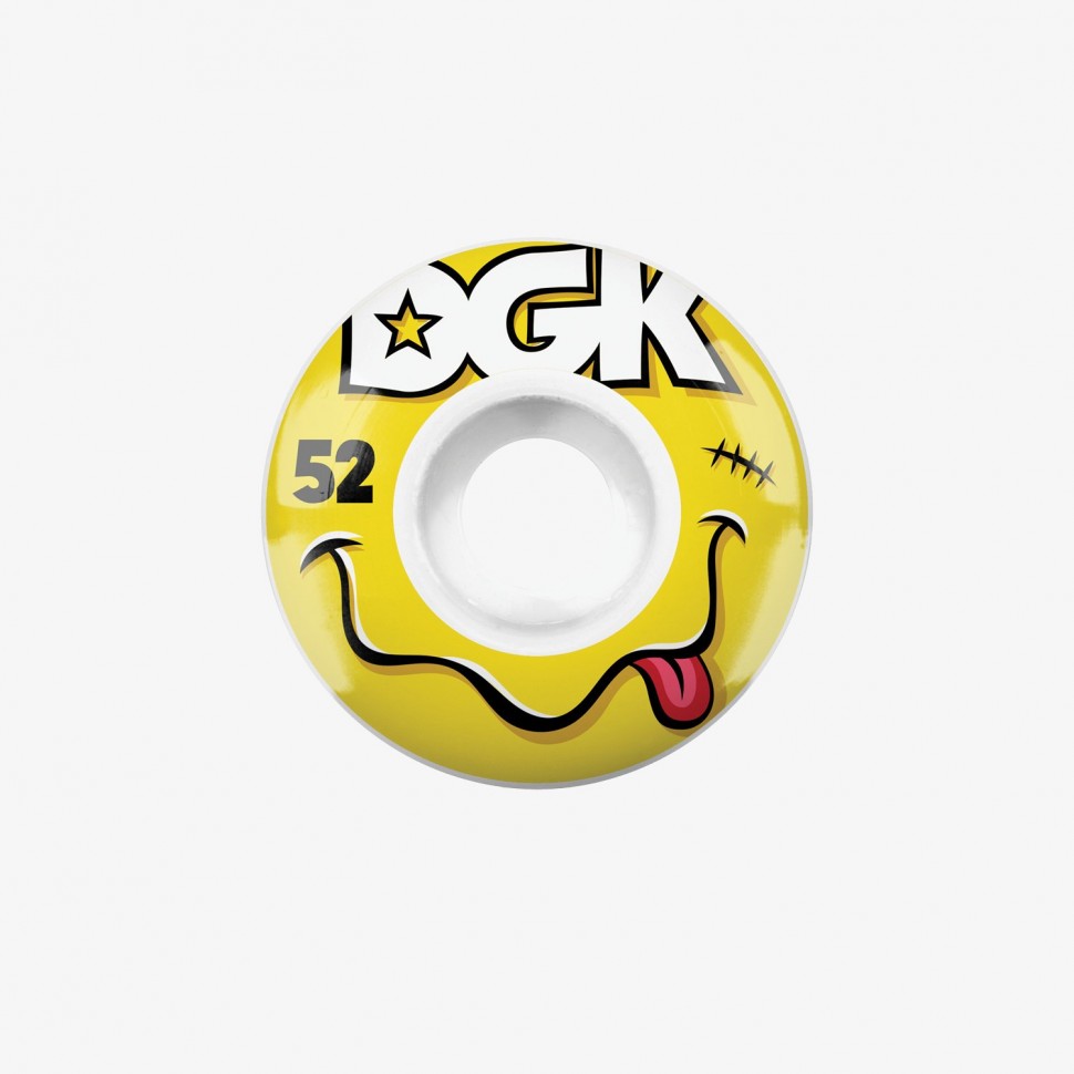 фото Колеса для скейтборда dgk smiley wheels 52мм 2020