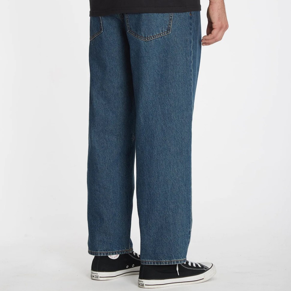 Джинсы VOLCOM Billow Tapered Indigo Ridge Wash 2023 фото 2