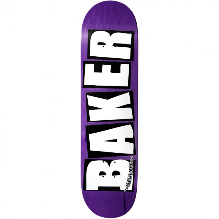 Дека для скейтборда BAKER Brand Logo Veneers Deck 8.75", фото 1