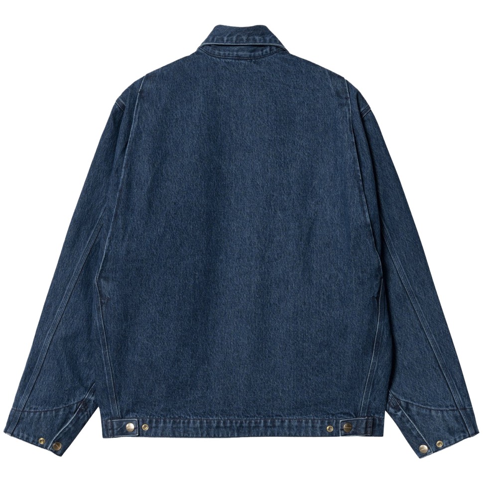 Куртка CARHARTT WIP Rider Jacket Blue Stone Washed 4064958500834, размер M - фото 2
