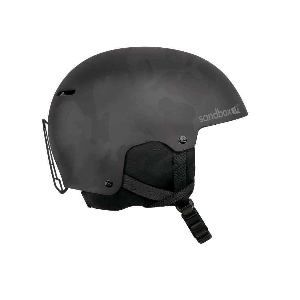 фото Шлем горнолыжный sandbox helmet icon snow black camo