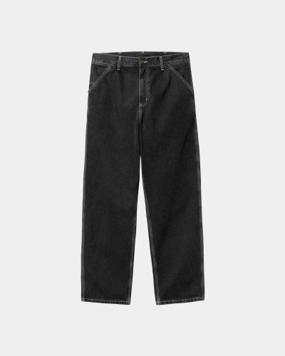 Джинсы CARHARTT WIP Simple Pant SS24 Black (Stone Washed), фото 1