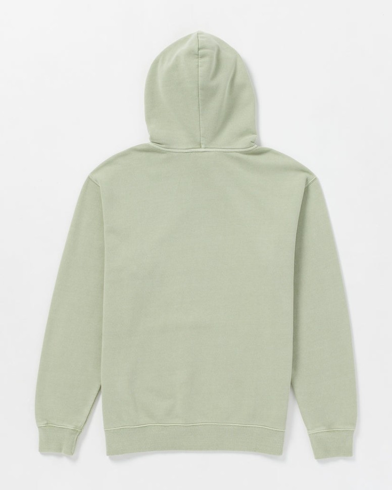 Худи VOLCOM Single Stone Pw Crew FW25 Green Tea фото 2
