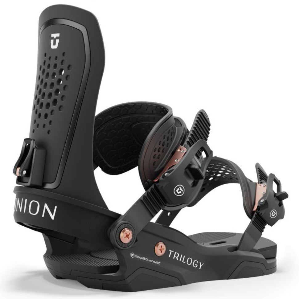 Крепления для сноуборда женские UNION Trilogy FW25 Black