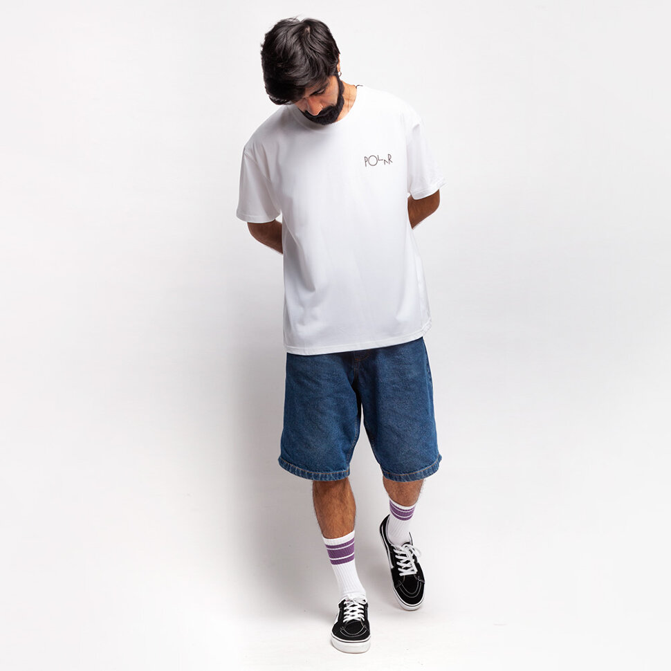 фото Футболка polar skate co. moving sheep fill logo tee ho21 white 2021