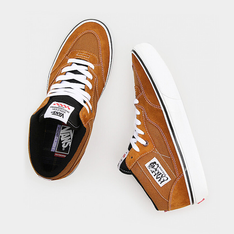 фото Кеды vans mn skate half cab 92 (reynolds) golden brown 2022