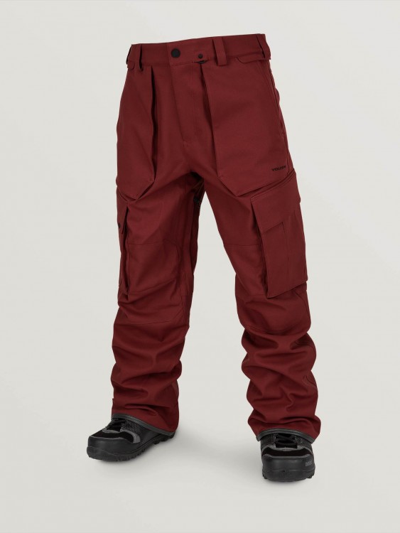 Штаны для сноуборда мужские VOLCOM V.Co Twenty One Pant Burnt Red, фото 1