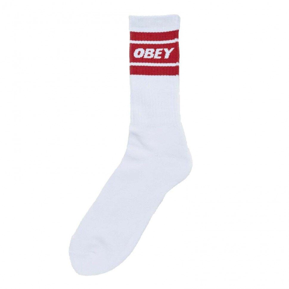 Носки OBEY Cooper Ii Socks White / Brick 2020 193259125683, размер O/S