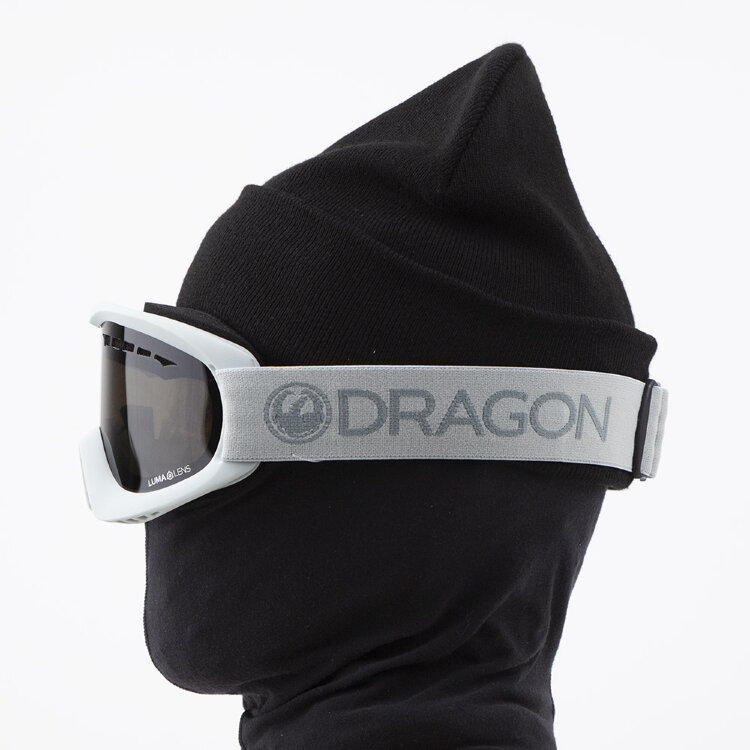 Маска горнолыжная DRAGON Dx Base Light Salt/Ll Dark Smoke 2021, фото 2
